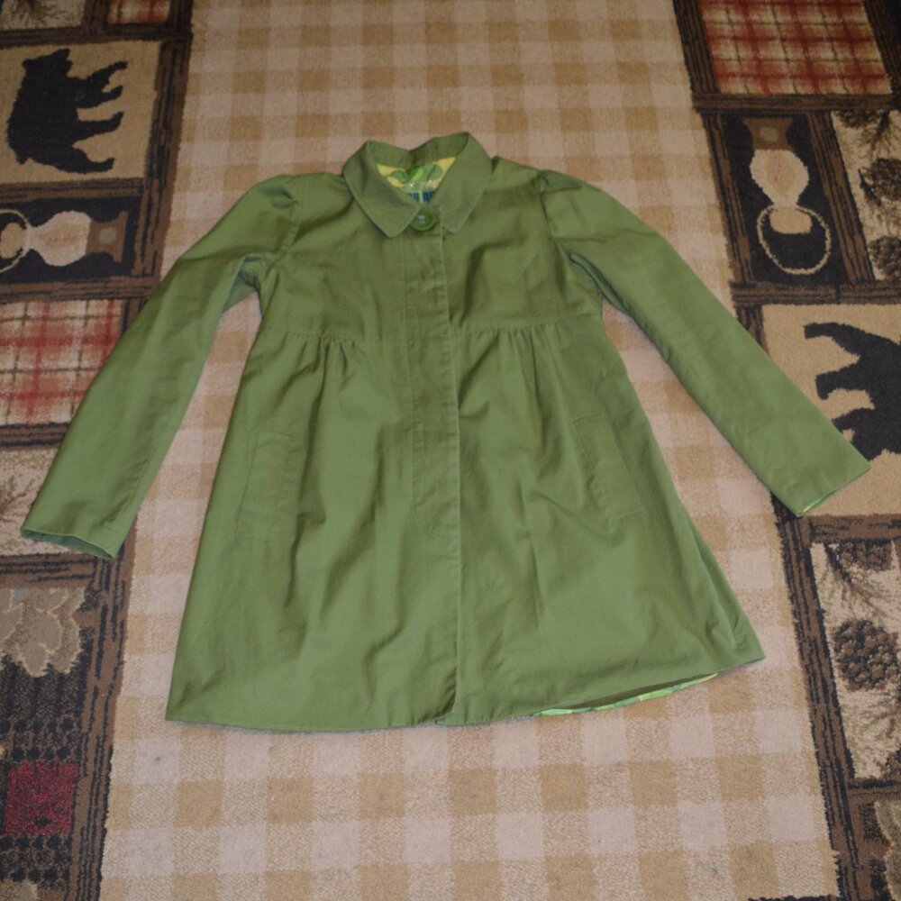 Women's BB Dakota lime green coat size M